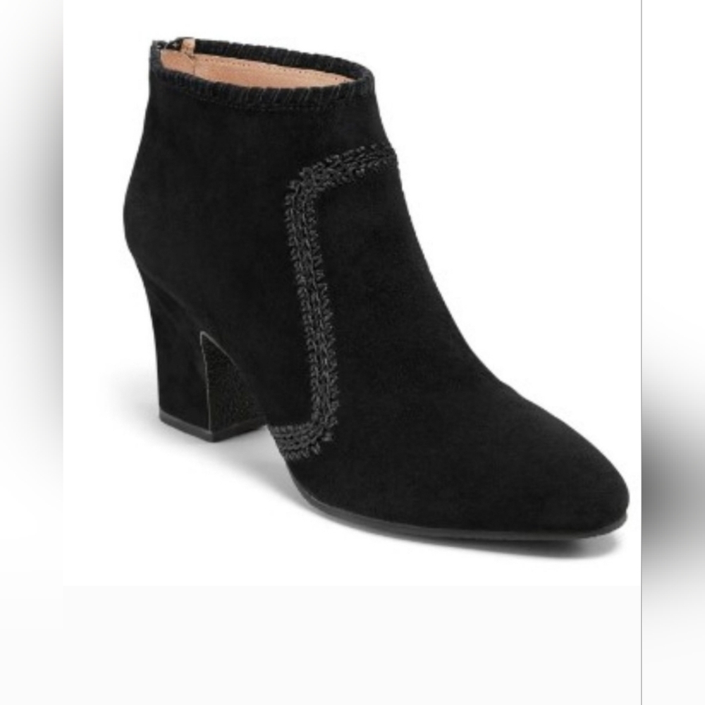 Jack Rogers Gemma Suede Booties Size 7 New - Picture 3 of 8
